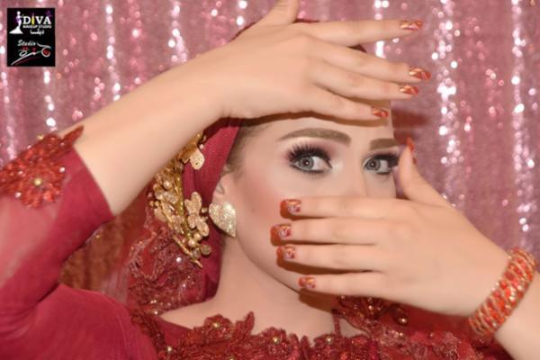 لوك خطوبة مميز من ديفا أتيليه وميك أب أستوديو