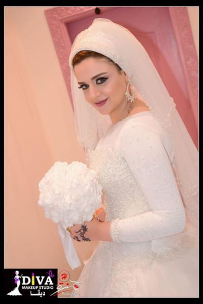 لوك زفاف شيك زي عروستنا من ديفا أتيليه وميك أب أستوديو