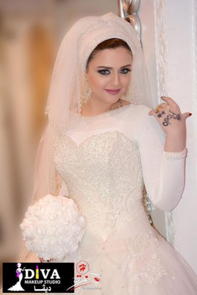 لوك زفاف شيك زي عروستنا من ديفا أتيليه وميك أب أستوديو