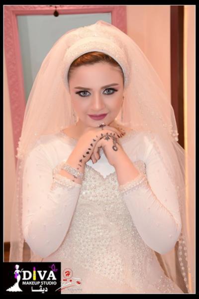 لوك زفاف شيك زي عروستنا من ديفا أتيليه وميك أب أستوديو
