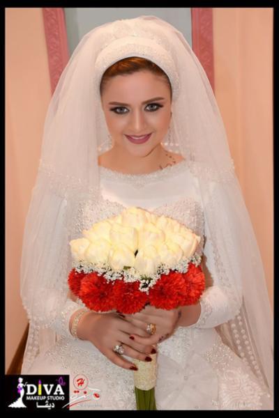 لوك زفاف شيك زي عروستنا من ديفا أتيليه وميك أب أستوديو