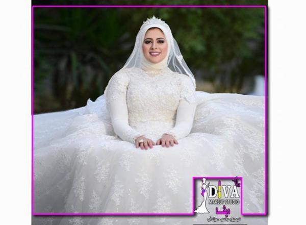 الفرحة أحلى مع ديفا أتيليه وميك أب أستوديو ... ألف مبروك لأحلى عروسة في الدنيا 💐😍