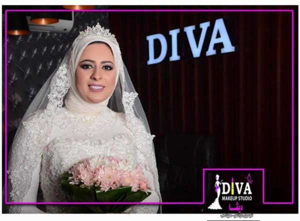 الفرحة أحلى مع ديفا أتيليه وميك أب أستوديو ... ألف مبروك لأحلى عروسة في الدنيا 💐😍