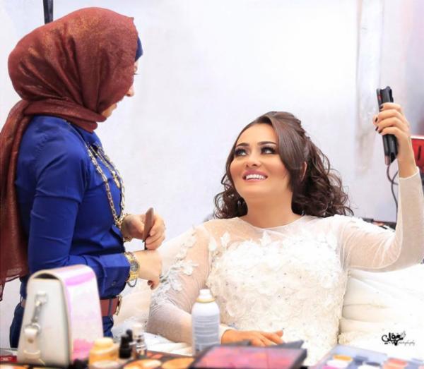 الفنانة راندا البحيري ... مع ديفا أتيليه وميك أب أستوديو